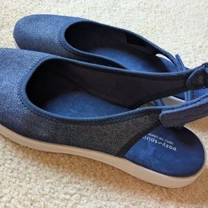 EASY SPIRIT "Gracee" Navy Blue Slingback Shoe, Wmn Sz 10W, NWOT!!!